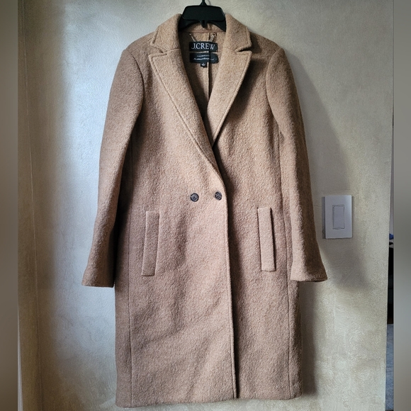J. CREW DAPHNE TOPCOAT IN ITALIAN BOILED WOOL - Picture 6 of 10